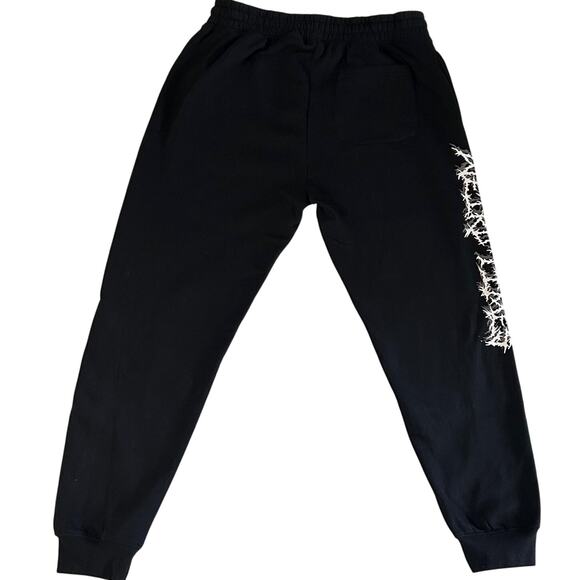 Mens Classic Y2k Neff Weird Times Sweatpants Jogger - Black, Medium NWT - Picture 3 of 11
